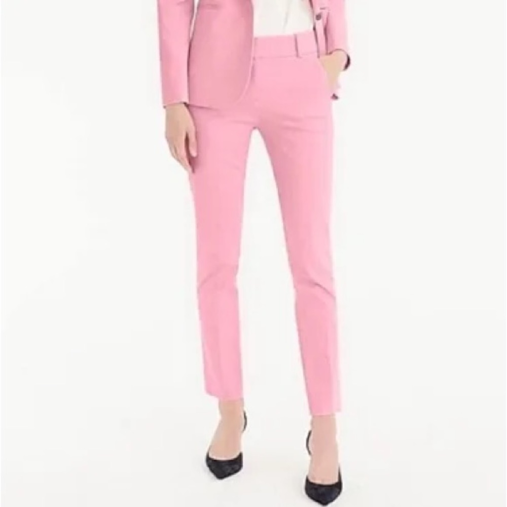J. Crew Pink High Rise Cameron Pants